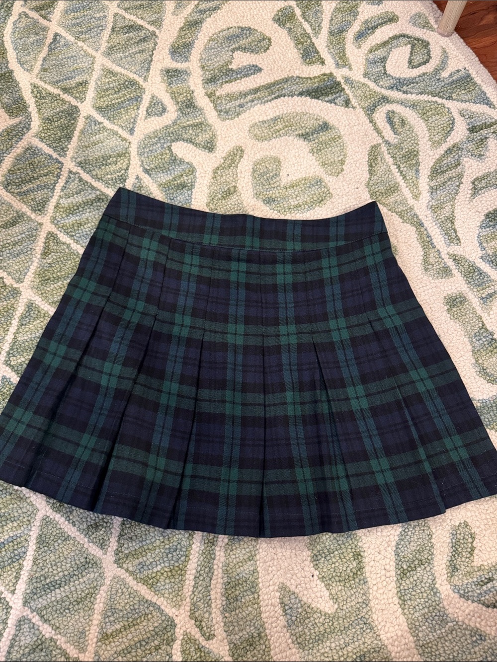 Plaid Pleated skirt